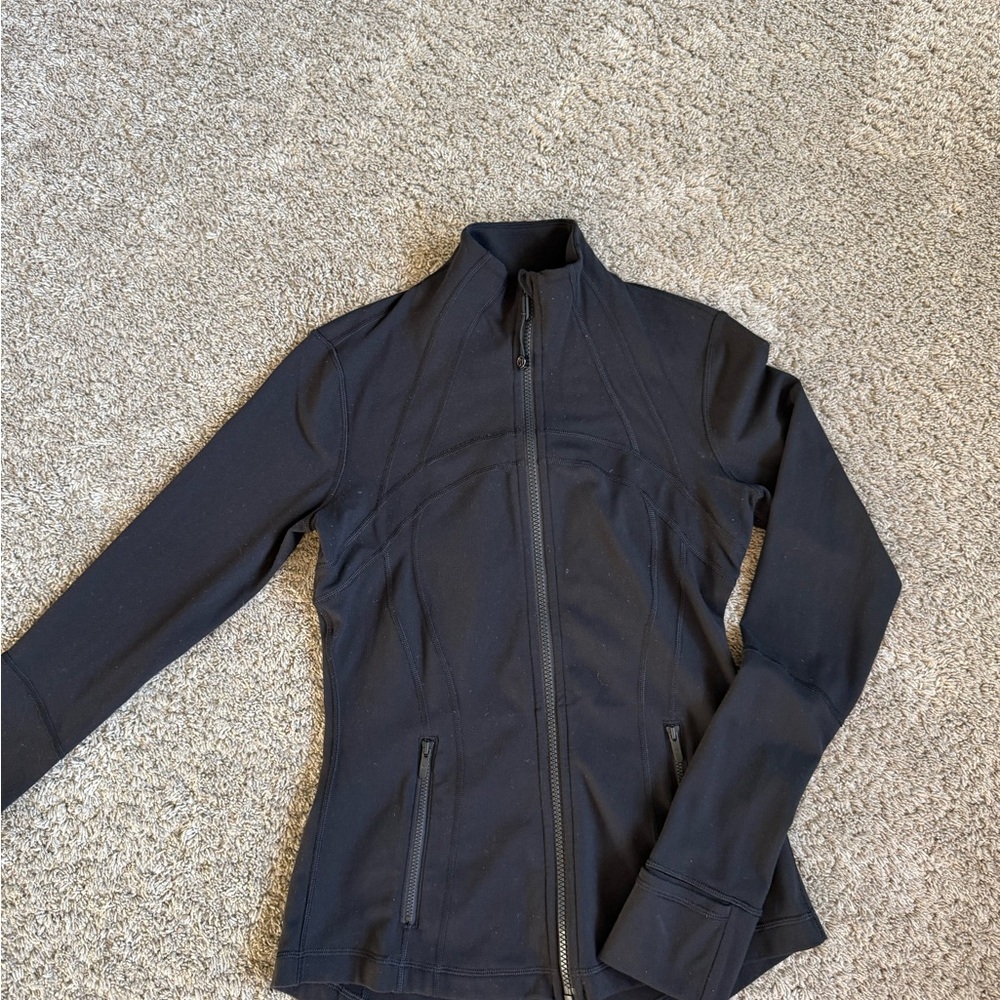 lululemon Define Black Zip-Up Sweatshirt